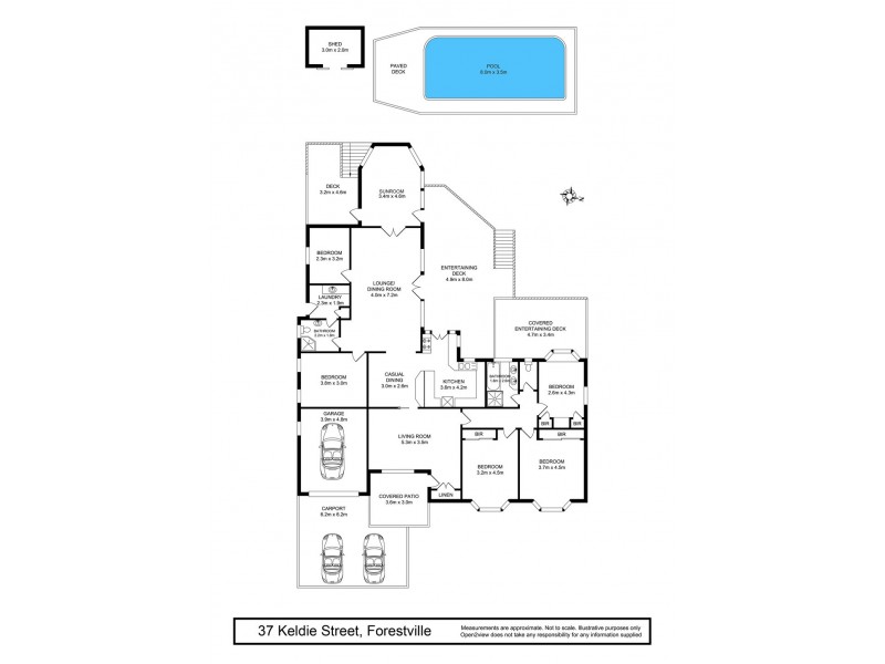 37 Keldie Street, Forestville NSW 2087 Floorplan