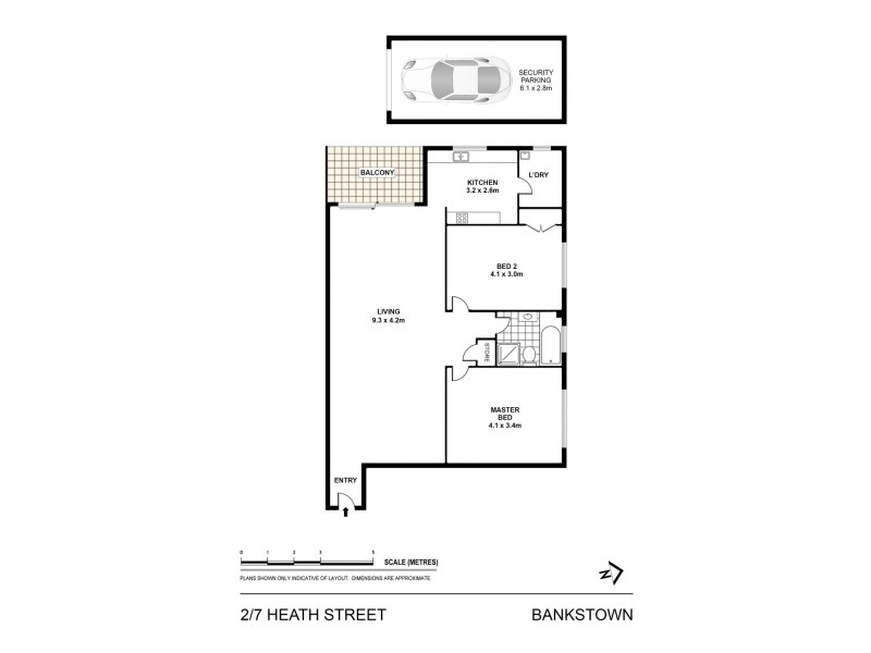 2/7 Heath Street, Bankstown NSW 2200 Floorplan