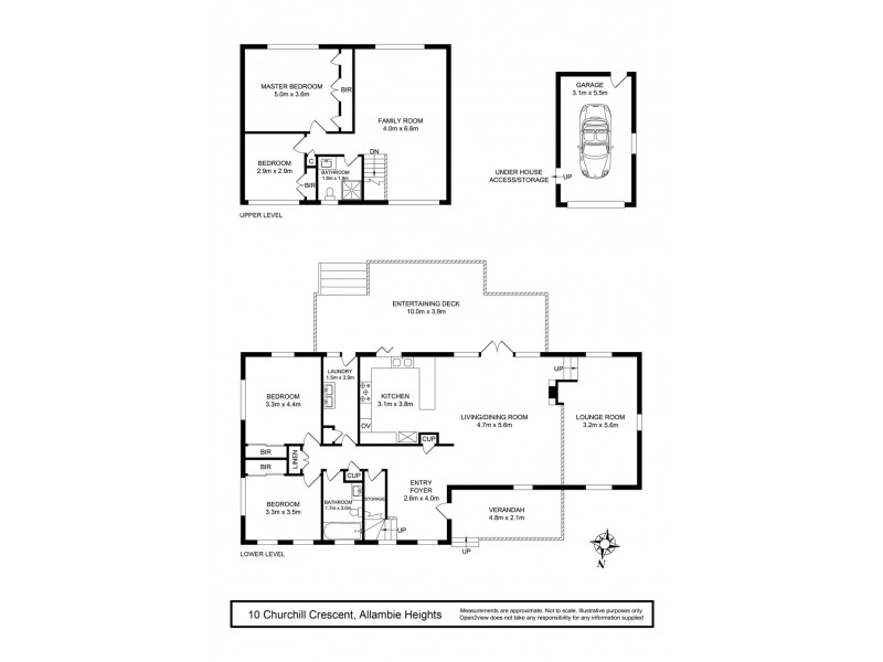 10 Churchill Crescent, Allambie Heights NSW 2100 Floorplan
