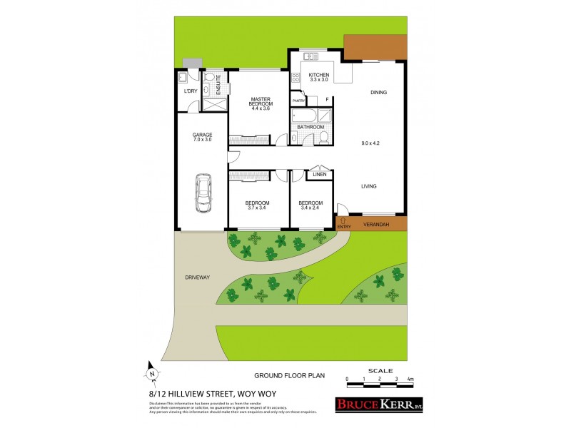 8/12 Hillview Street, Woy Woy NSW 2256 Floorplan