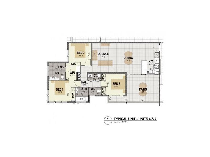 4/211-212 Kamerunga Road, Freshwater QLD 4870 Floorplan