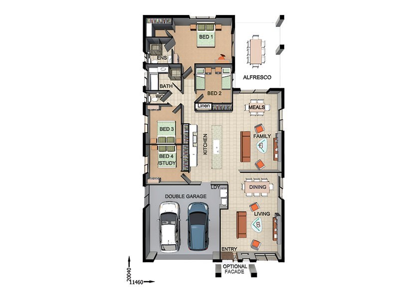 8 Blackwood Place, Bentley Park QLD 4869 Floorplan