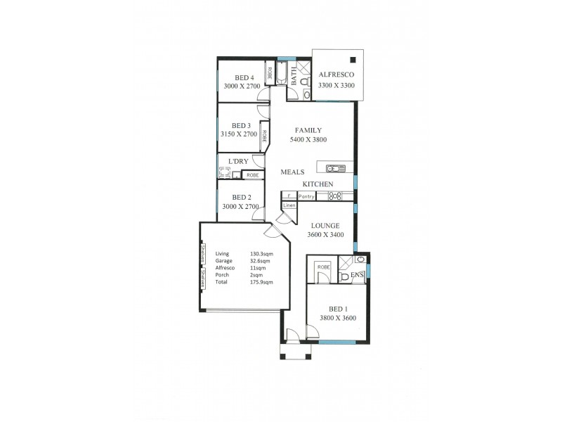 21 Regal Park Drive, Tamworth NSW 2340 Floorplan