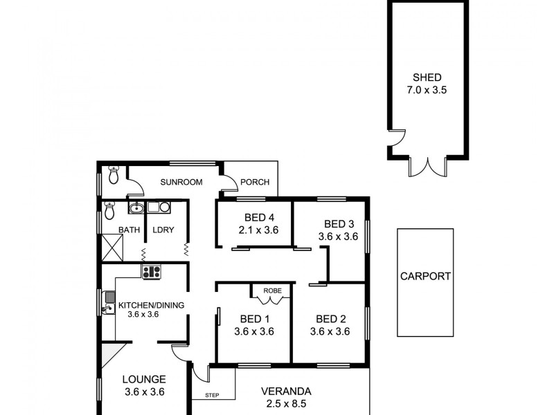 13 Cobley Avenue, Tamworth NSW 2340 Floorplan