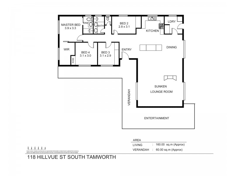 118 Hillvue Road, Tamworth NSW 2340 Floorplan