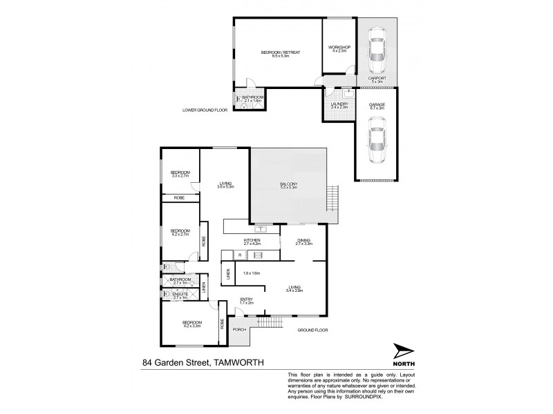84 Garden Street, Tamworth NSW 2340 Floorplan