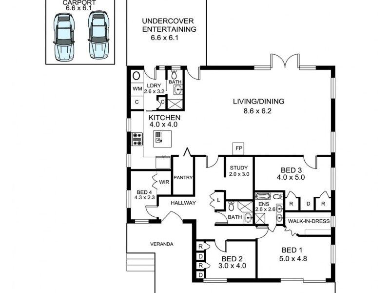 126 Upper Street, Tamworth NSW 2340 Floorplan
