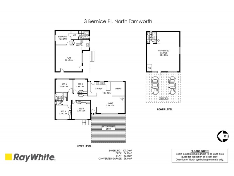 3 Bernice Place, Tamworth NSW 2340 Floorplan