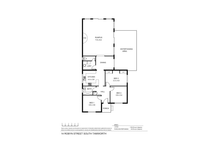 14 Robyn Street, Tamworth NSW 2340 Floorplan