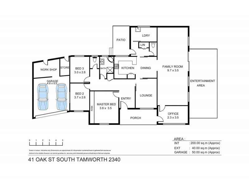 41 Oak Street, Tamworth NSW 2340 Floorplan