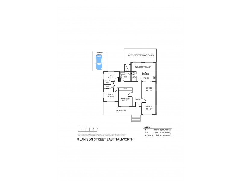 9 Janison Street, Tamworth NSW 2340 Floorplan