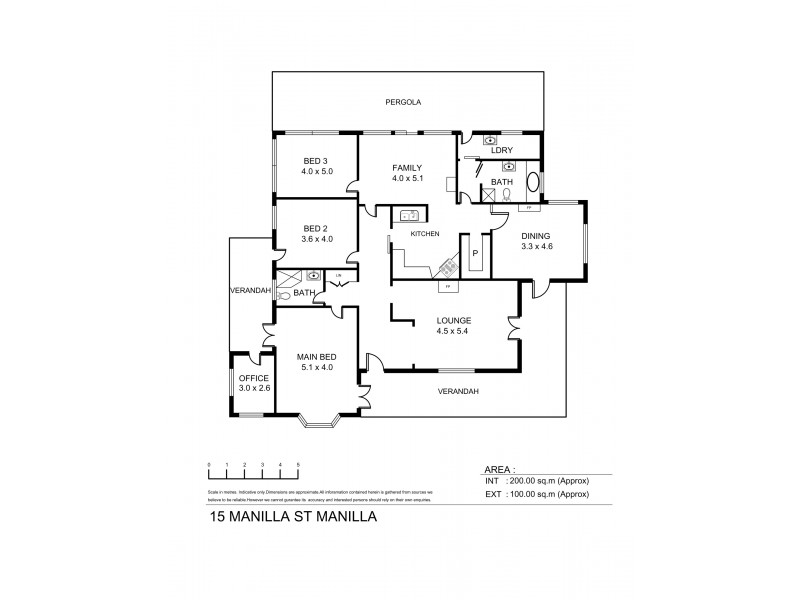 15 Manilla Street, Manilla NSW 2346 Floorplan