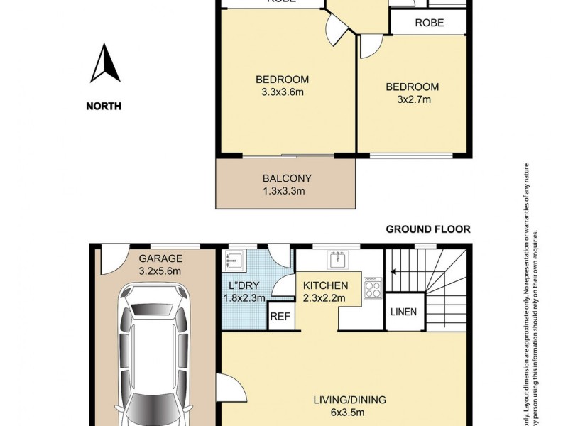 2/22 King Street, Tamworth NSW 2340 Floorplan