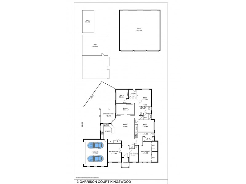 3 Garrison Court, Tamworth NSW 2340 Floorplan