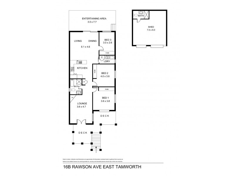 16B Rawson Avenue, Tamworth NSW 2340 Floorplan