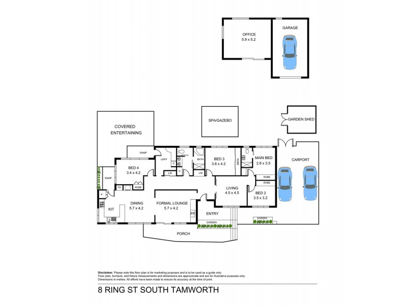 8 Ring Street, Tamworth NSW 2340 Floorplan