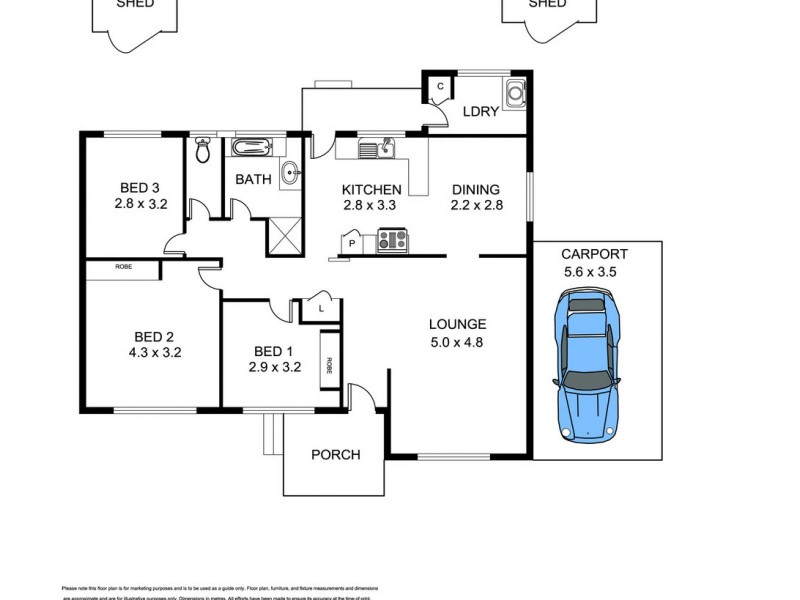 22 Wright Street, Tamworth NSW 2340 Floorplan