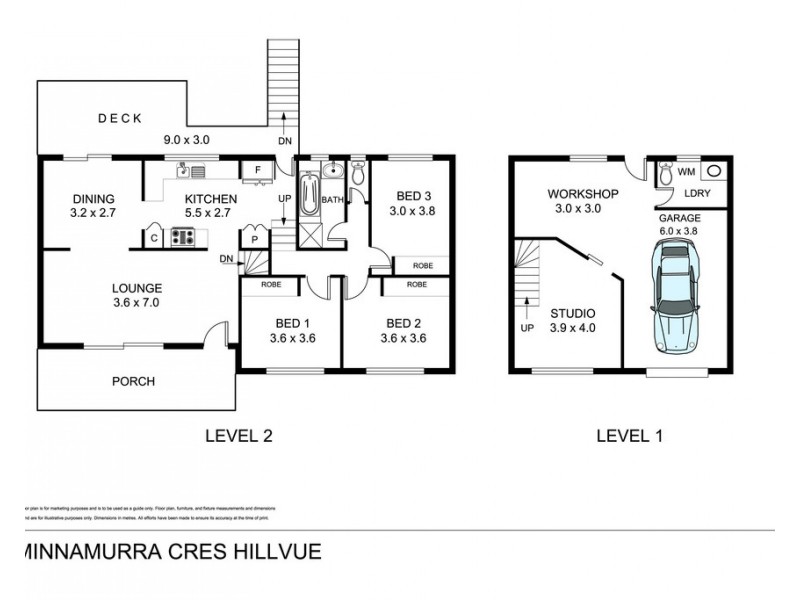 41 Minnamurra Crescent, Tamworth NSW 2340 Floorplan