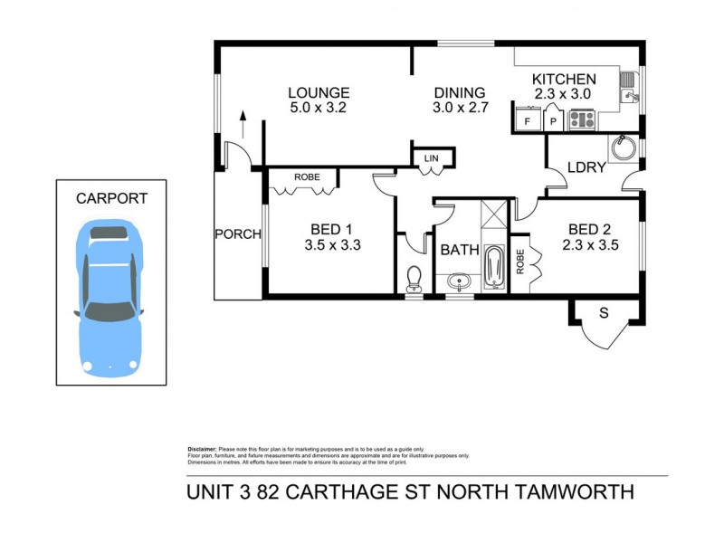 Tamworth NSW 2340 Floorplan