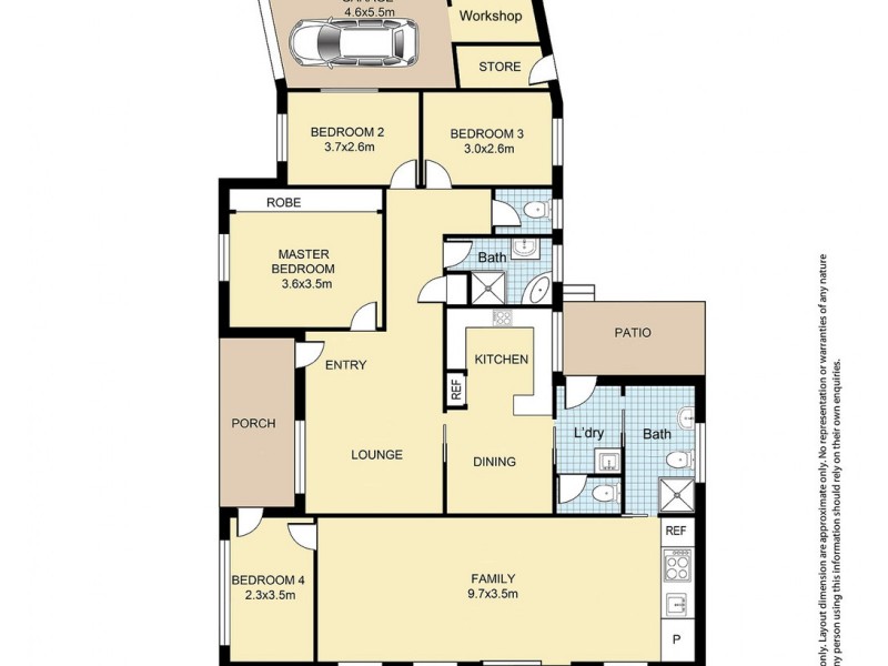 41 Oak Street, Tamworth NSW 2340 Floorplan