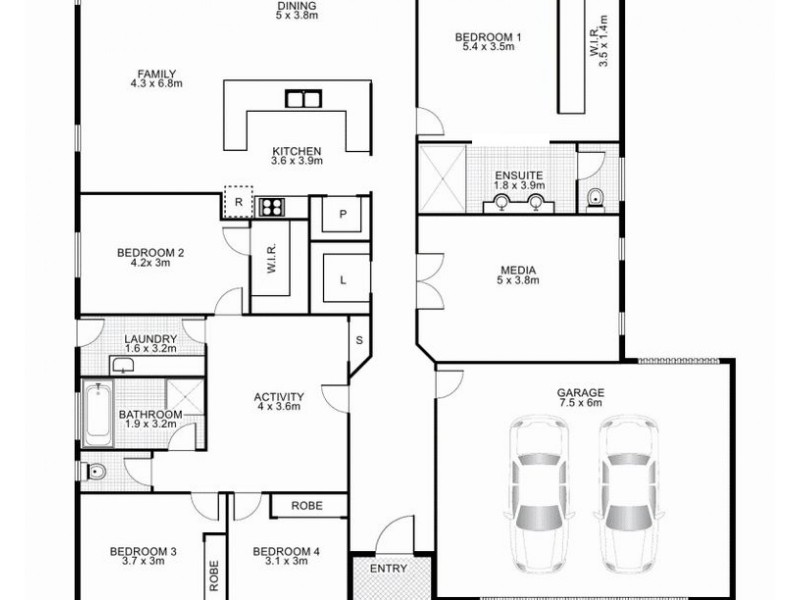 23 Verdelho Drive, Tamworth NSW 2340 Floorplan
