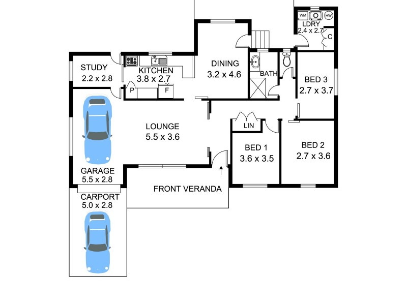 8 Mirrool Street, Tamworth NSW 2340 Floorplan