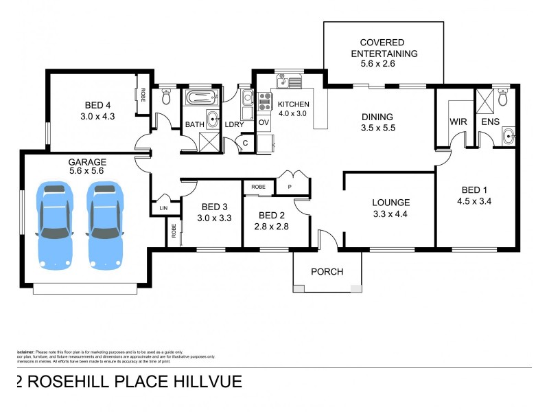 16C Warwick Road, Tamworth NSW 2340 Floorplan