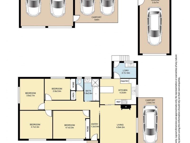 3 Kurrawan Street, Tamworth NSW 2340 Floorplan