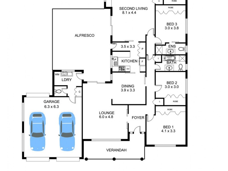 1 Raglan Street, Tamworth NSW 2340 Floorplan