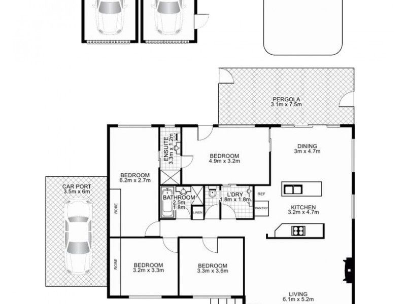 8 Patterson Street, Tamworth NSW 2340 Floorplan