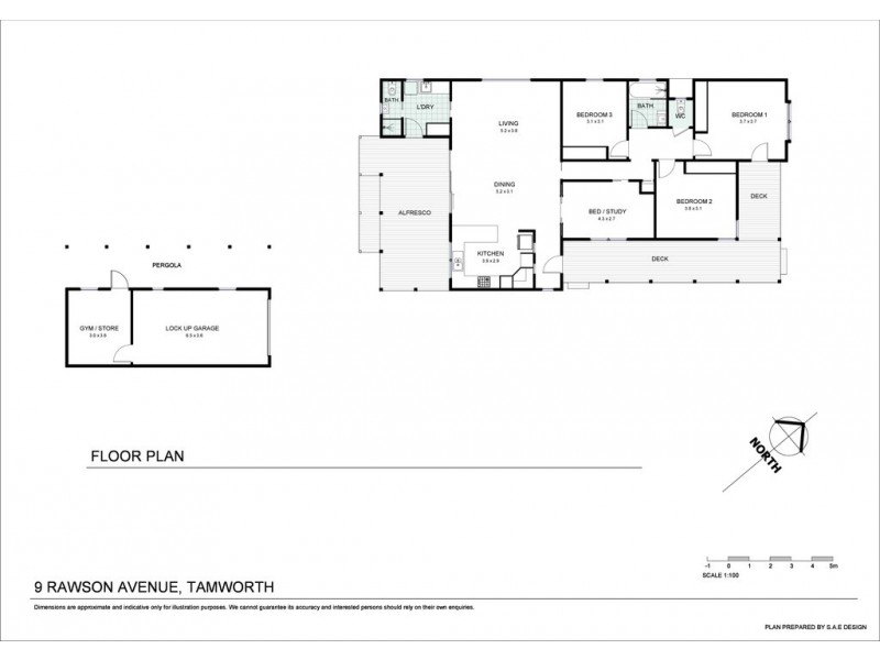 9 Rawson Avenue, Tamworth NSW 2340 Floorplan