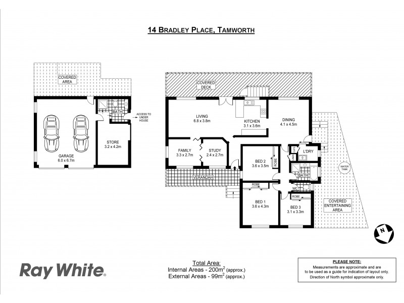 14 Bradley Place, Tamworth NSW 2340 Floorplan