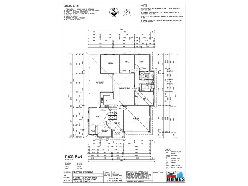 7 Grand Meadows Drive, Tamworth NSW 2340 Floorplan