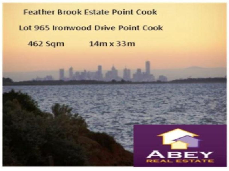 Lot 965 Ironwood Drive, Point Cook VIC 3030