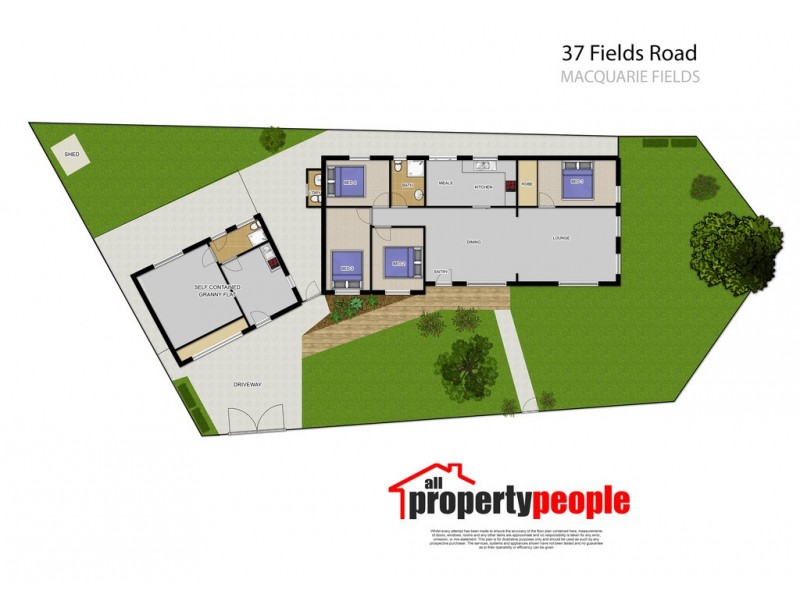 37 Fields Road, Macquarie Fields NSW 2564 Floorplan