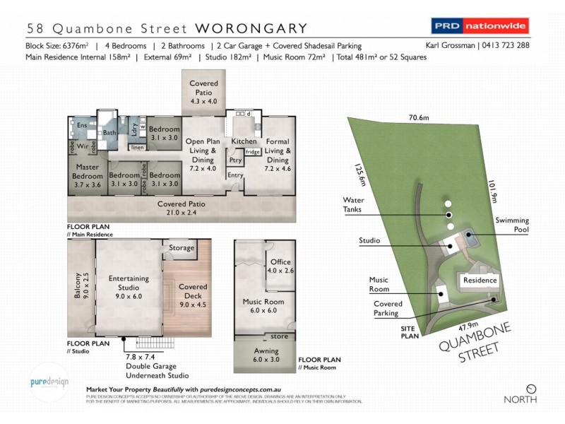 58 Quambone Street, Worongary QLD 4213 Floorplan