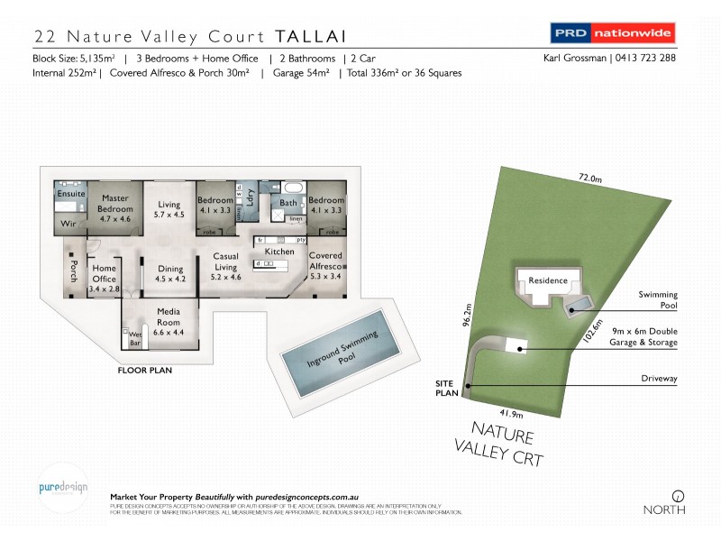 22 Nature Valley Court, Tallai QLD 4213 Floorplan