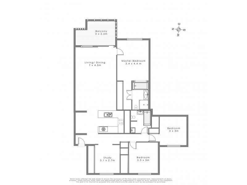 33/82-86 Limetree Parade, Runaway Bay QLD 4216 Floorplan