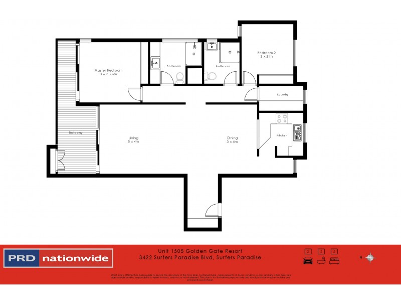 1505/3422 Surfers Paradise Blvde, Surfers Paradise QLD 4217