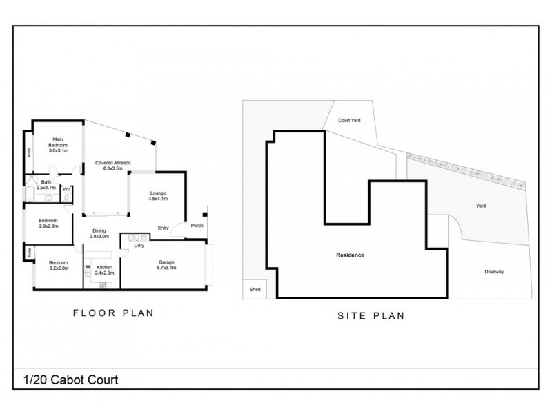 1/20 Cabot Court, Merrimac QLD 4226 Floorplan