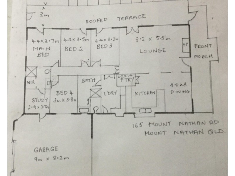 165 Mount Nathan Road, Mount Nathan QLD 4211 Floorplan
