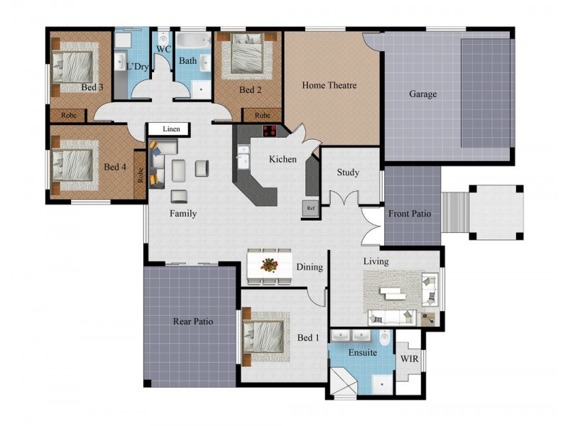 5 Britomart Street, Bushland Beach QLD 4818 Floorplan