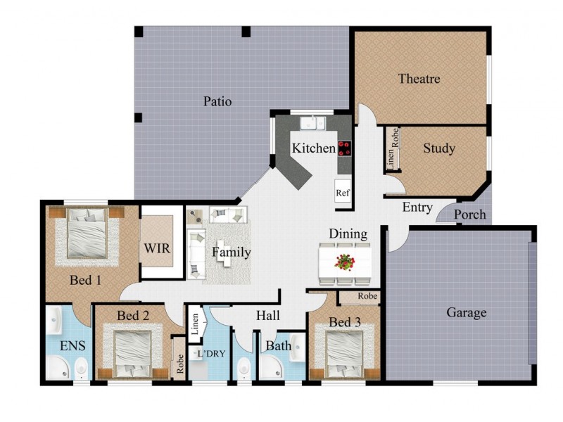 5 Tracey Street, Balgal Beach QLD 4816 Floorplan