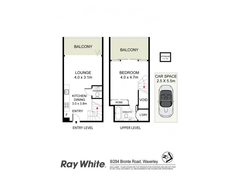 8/284 Bronte Rd, Waverley NSW 2024 Floorplan
