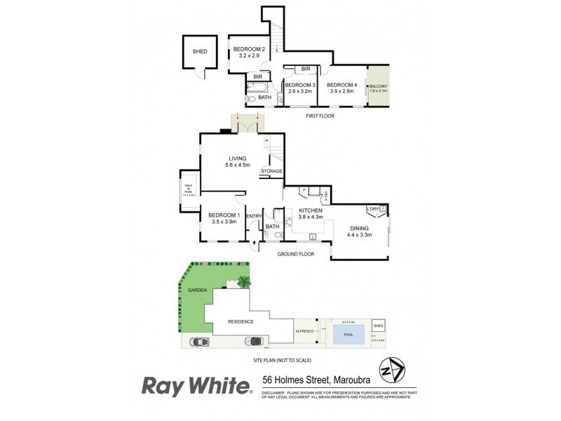 56 Holmes Street, Maroubra NSW 2035 Floorplan