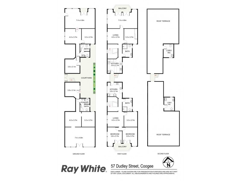 57 Dudley St, Coogee NSW 2034 Floorplan