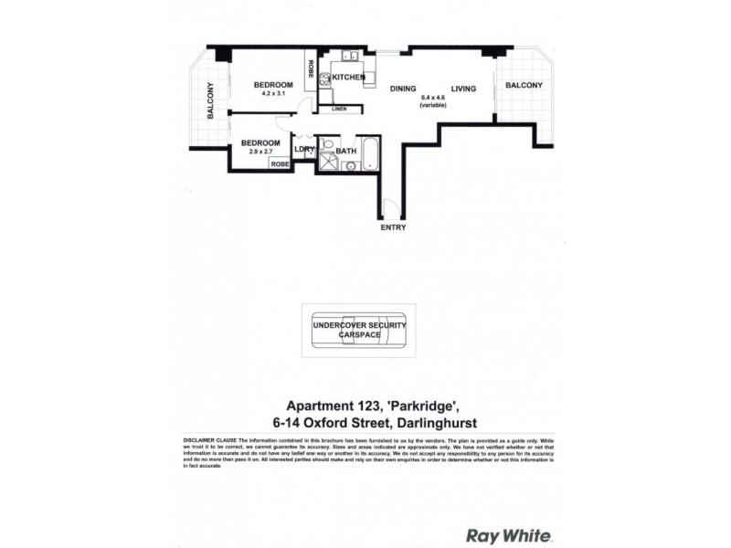 123/6-14 Oxford Street, Darlinghurst NSW 2010 Floorplan