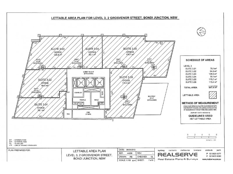Bondi Junction NSW 2022 Floorplan