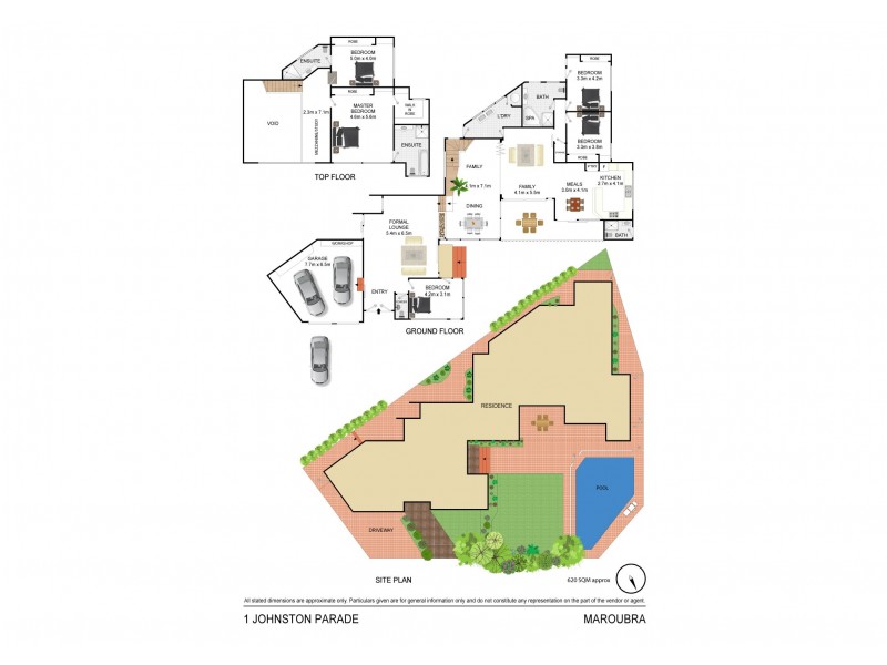 1 Johnston Pde, Maroubra NSW 2035 Floorplan