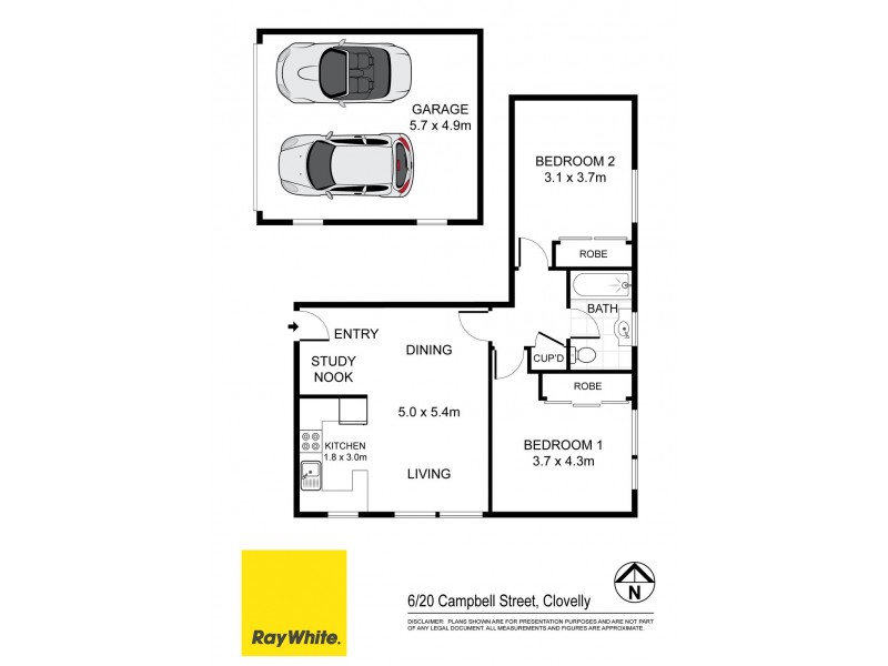 6/20 Campbell Street, Clovelly NSW 2031 Floorplan